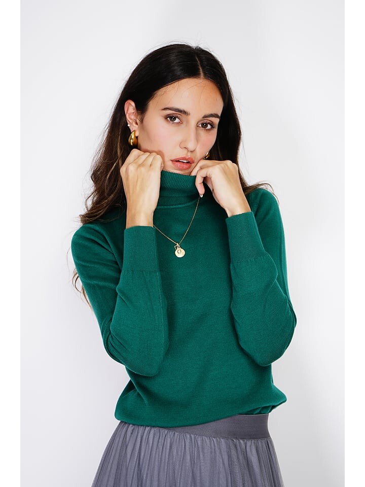 Пуловер ASSUILI Kaschmir-Pullover, темно-зеленый
Пуловер ASSUILI Kaschmir-Pullover, темно-зеленый