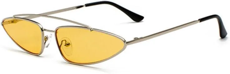 Треугольные солнцезащитные очки для женщин с двойной перемычкой, маленькая оправа, ретро-дизайн, защита от УФ-излучения UV400 для женщин generic, C1-34292
Треугольные солнцезащитные очки для женщин с двойной перемычкой, маленькая оправа, ретро-дизайн, защита от УФ-излучения UV400 для женщин generic, C1-34292