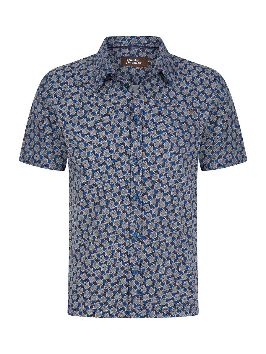 Повседневная рубашка 4funkyflavours Slim fit Button Up Shirt Gloomy Sunday, синий
Повседневная рубашка 4funkyflavours Slim fit Button Up Shirt Gloomy Sunday, синий
