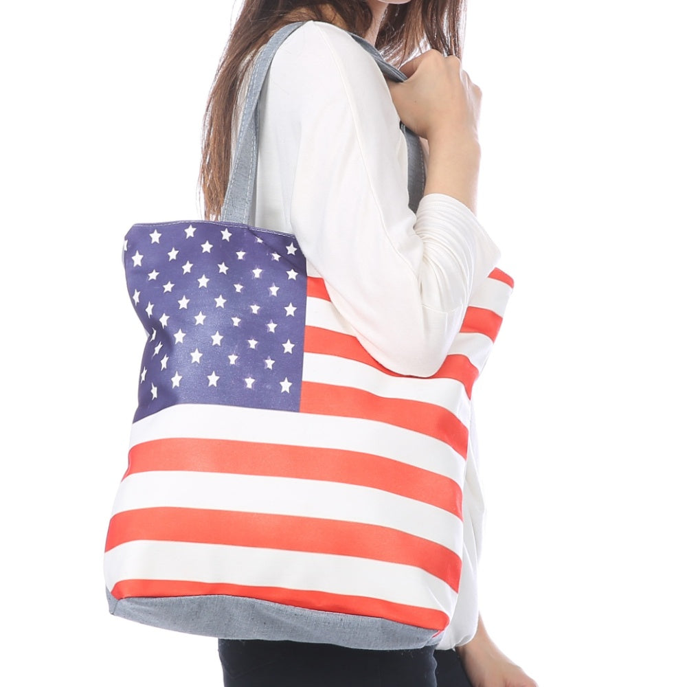 Американская патриотичная США сумка-шоппер, многоразовая хозяйственная сумка для женщин идеально подходит для 4 июля или повседневного использования от Mia K MKF, Usa Flag
Американская патриотичная США сумка-шоппер, многоразовая хозяйственная сумка для женщин идеально подходит для 4 июля или повседневного использования от Mia K MKF, Usa Flag