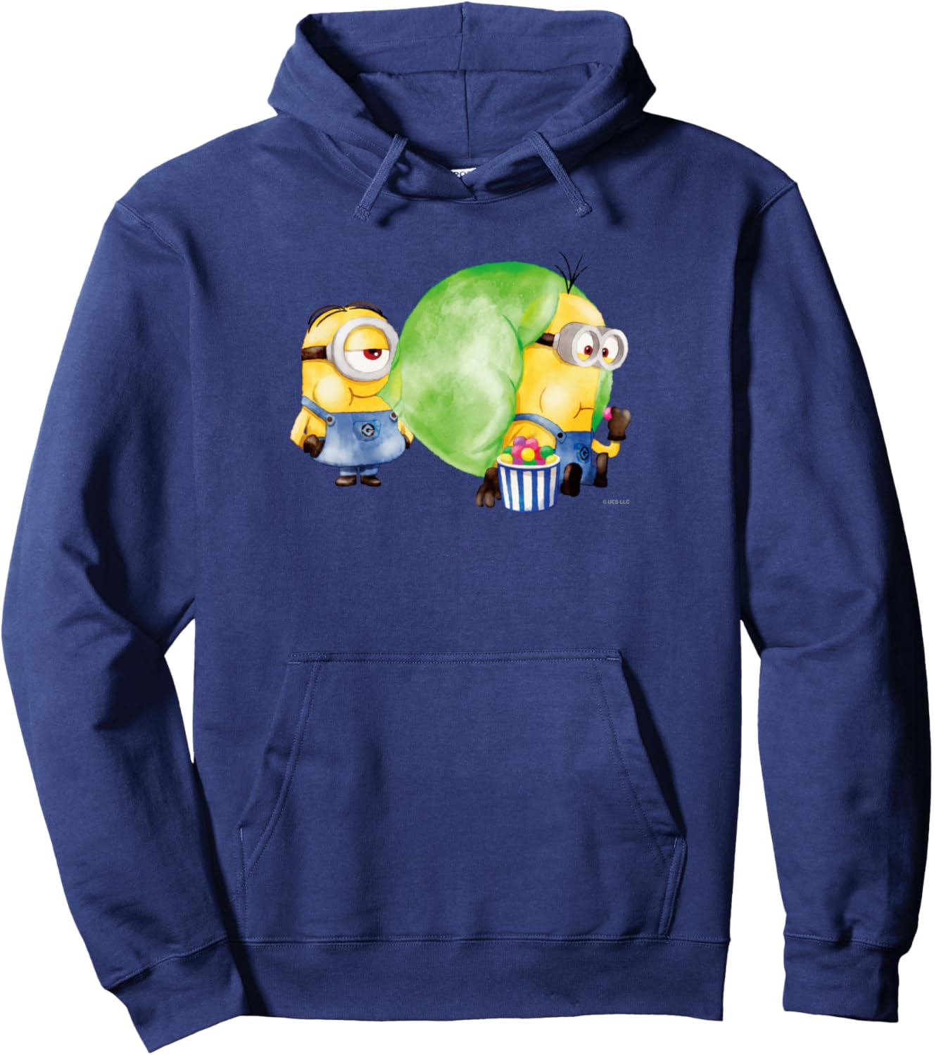 Худи с акварельным рисунком миньона (зеленый, как у жевательной резинки) Minions
Худи с акварельным рисунком миньона (зеленый, как у жевательной резинки) Minions