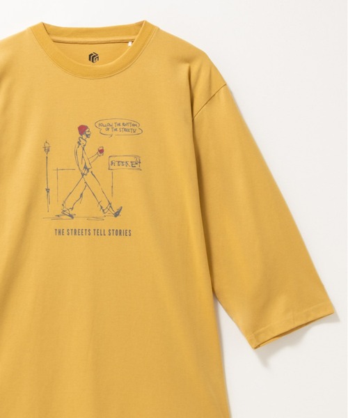 Футболка с линейным рисунком и рукавом 3/4 Mac-House, желтая
Футболка с линейным рисунком и рукавом 3/4 Mac-House, желтая