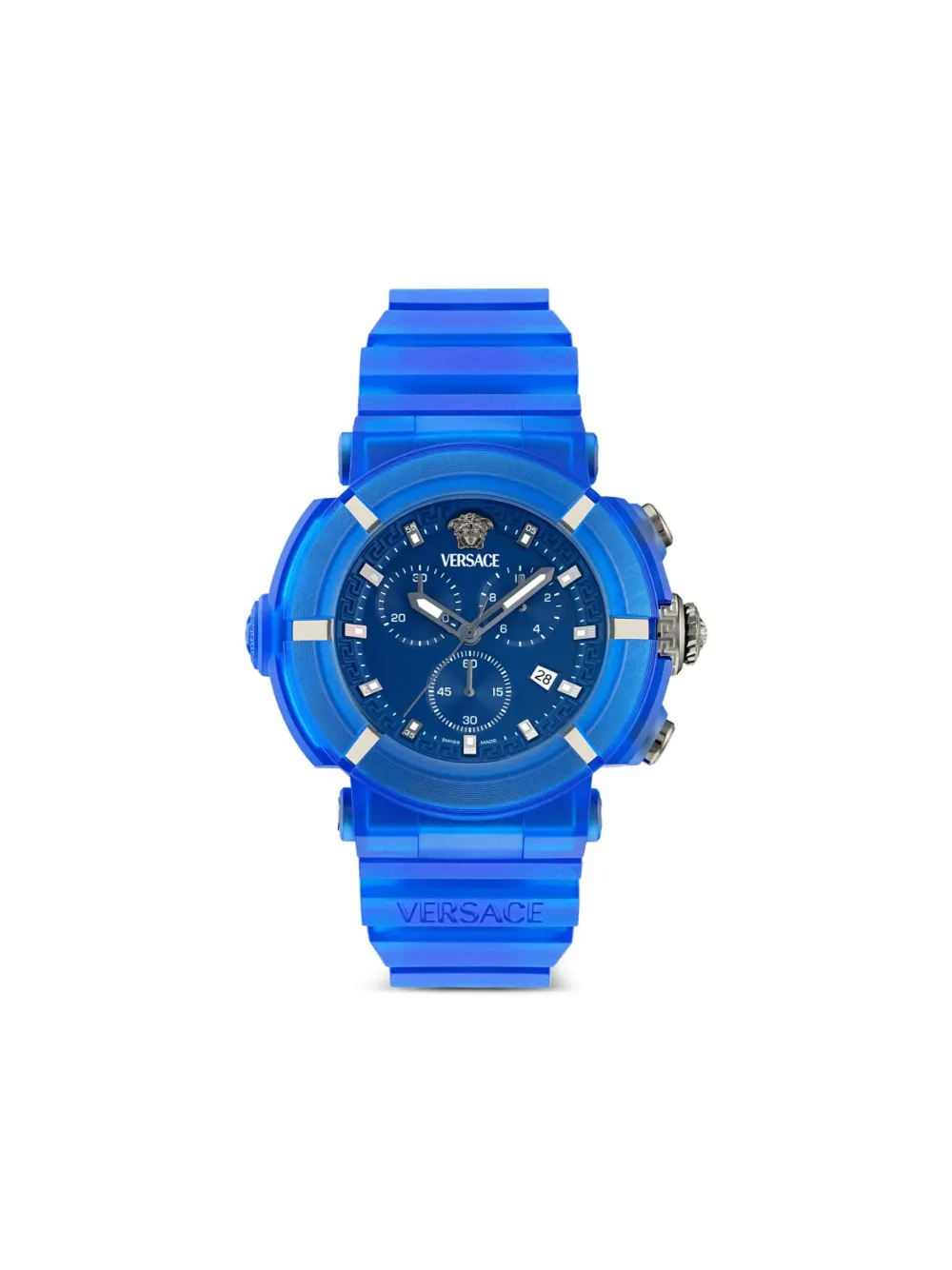 Наручные часы Vertime 45 мм Versace, синий
Наручные часы Vertime 45 мм Versace, синий
