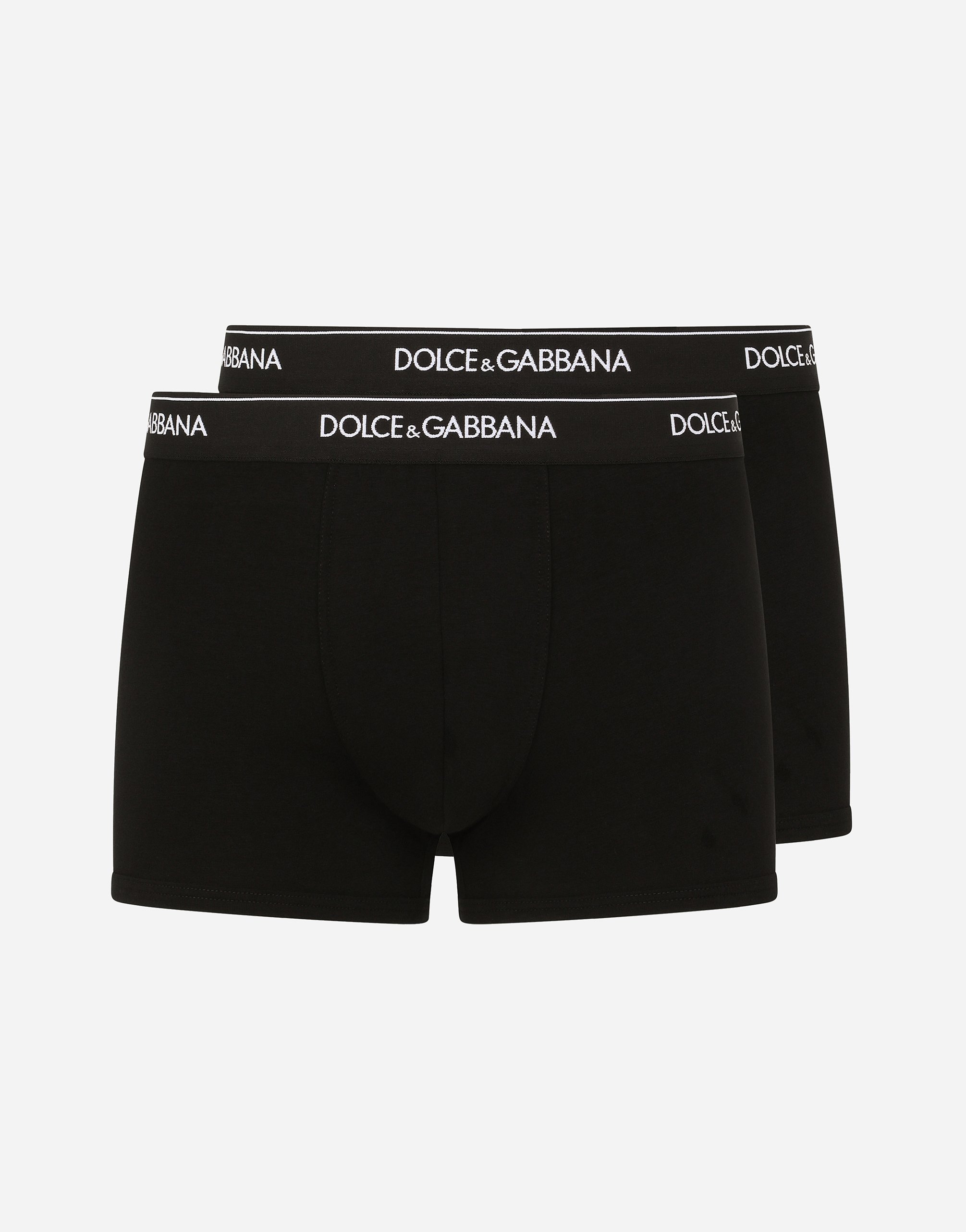 Двухупаковка боксеров из эластичного хлопка стандартного кроя Dolce & Gabbana, черный
Двухупаковка боксеров из эластичного хлопка стандартного кроя Dolce & Gabbana, черный