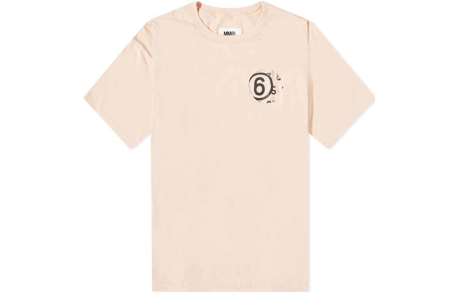 Футболка мужская персиковая Mm6 Maison Margiela, цвет Peach
Футболка мужская персиковая Mm6 Maison Margiela, цвет Peach