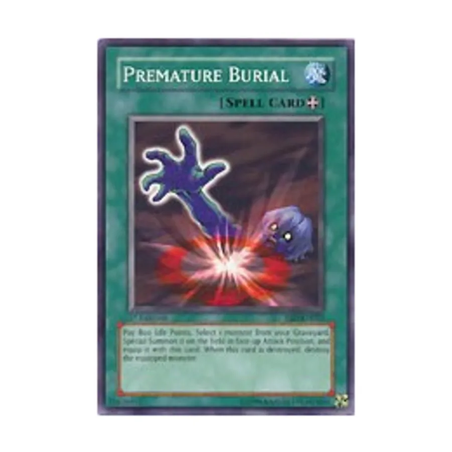 CCG Преждевременное захоронение (обычное), Yu-Gi-Oh - Starter Deck - 2006 - Singles
CCG Преждевременное захоронение (обычное), Yu-Gi-Oh - Starter Deck - 2006 - Singles