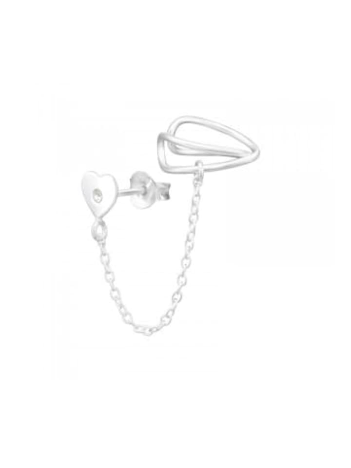 Alexander York Серьги-гвоздики CUFF HEART из серебра 925 пробы, комплект из 2 штук
Alexander York Серьги-гвоздики CUFF HEART из серебра 925 пробы, комплект из 2 штук