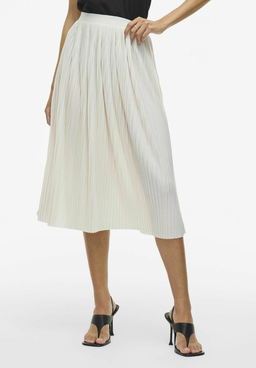 Юбка плиссированная MIDI - A-line skirt VILA, белый 
Юбка плиссированная MIDI - A-line skirt VILA, белый