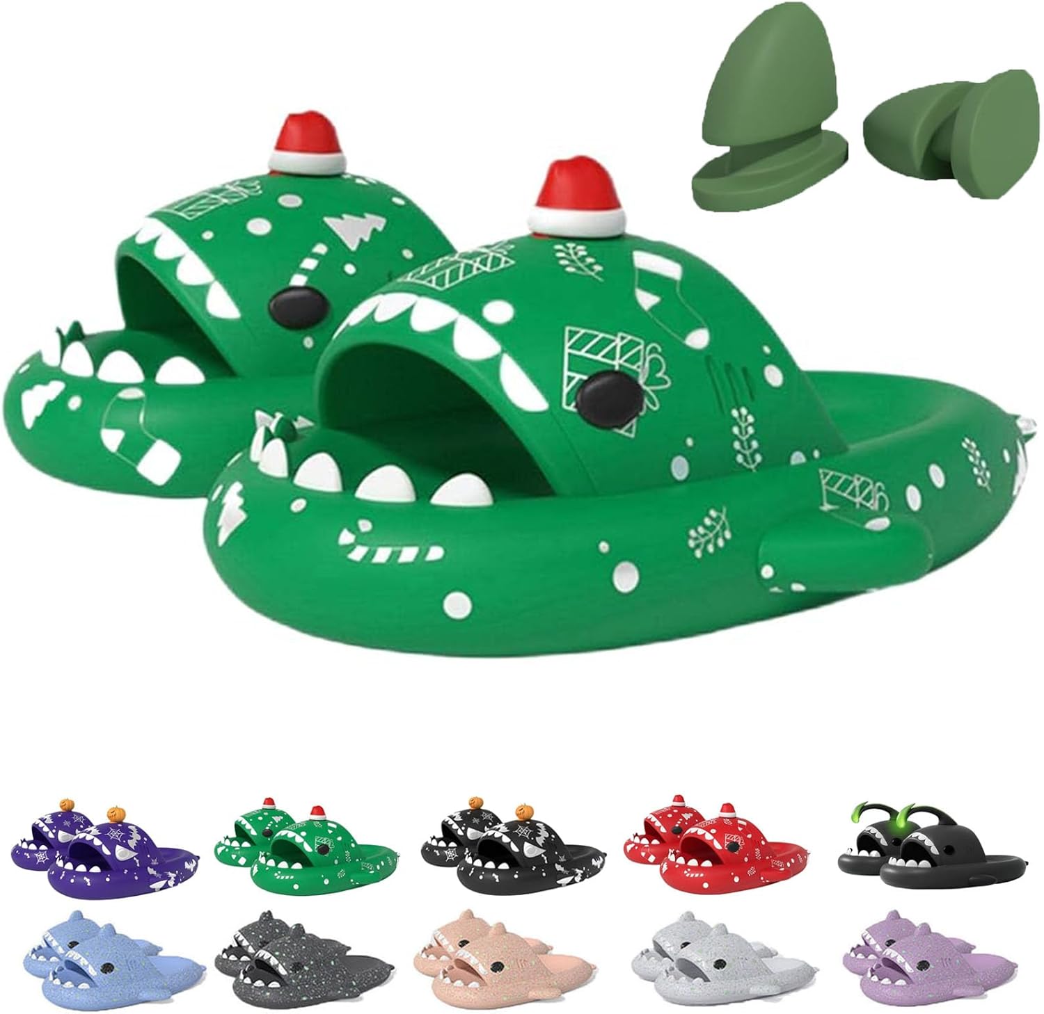 Светящиеся тапочки с акулой Jfxgjuv на Хэллоуин, рождественские шлепанцы с акулой, жуткие 3D мультяшные шлепанцы с акулой, светящиеся в темноте сандалии с акулой для женщин и мужчин
Светящиеся тапочки с акулой Jfxgjuv на Хэллоуин, рождественские шлепанцы с акулой, жуткие 3D мультяшные шлепанцы с акулой, светящиеся в темноте сандалии с акулой для женщин и мужчин