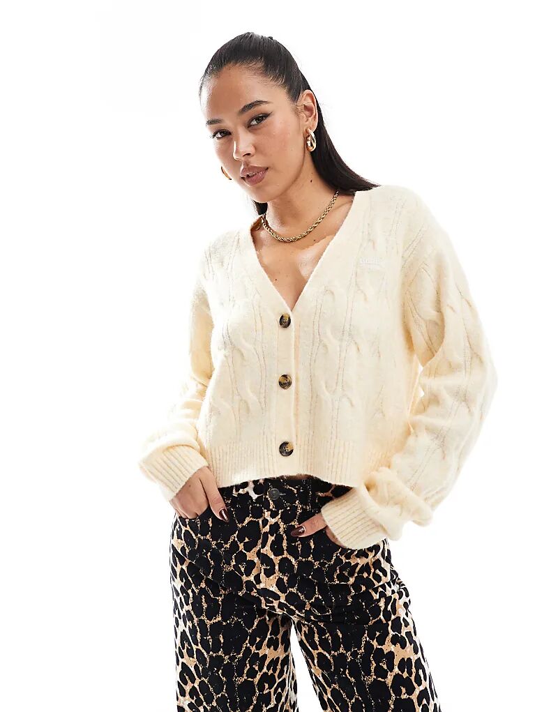 Кардиган крупной вязки в цвете «масло-желтый» Tommy Jeans
Кардиган крупной вязки в цвете «масло-желтый» Tommy Jeans