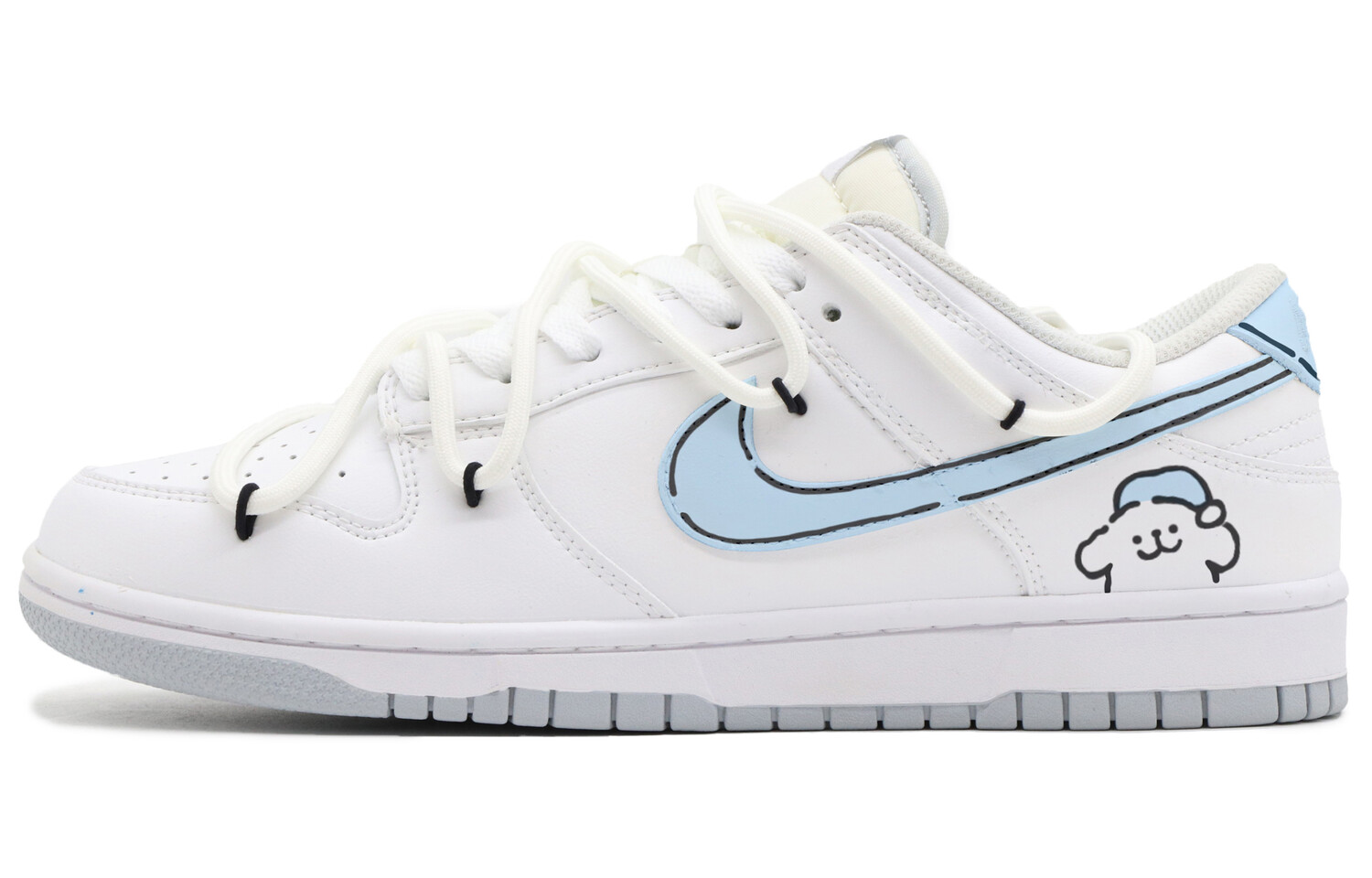 Кроссовки для скейтбординга Dunk женские с низким верхом, синий/белый Nike
Кроссовки для скейтбординга Dunk женские с низким верхом, синий/белый Nike
