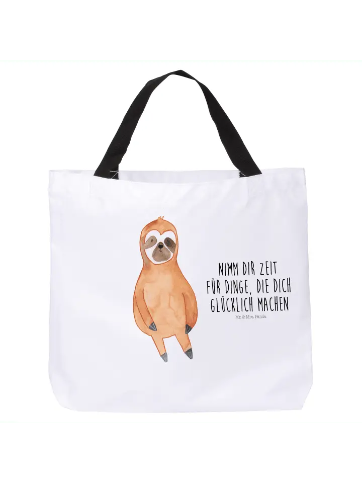 Сумка-шоппер Mr & Mrs Panda Faultier Zufrieden, белый
Сумка-шоппер Mr & Mrs Panda Faultier Zufrieden, белый