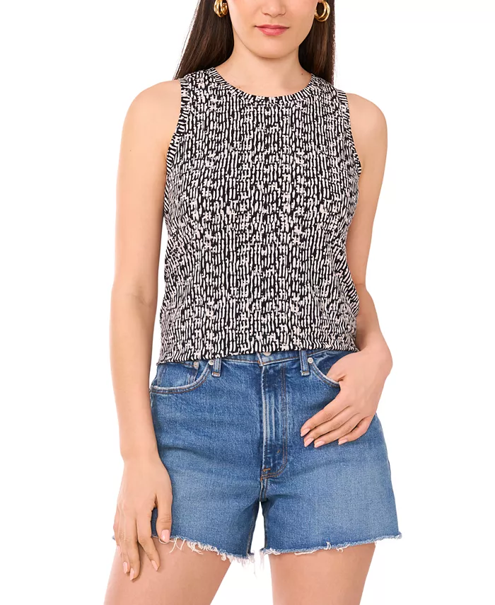 Женский принтованный топ с вырезом на спине Vince Camuto, серый
Женский принтованный топ с вырезом на спине Vince Camuto, серый