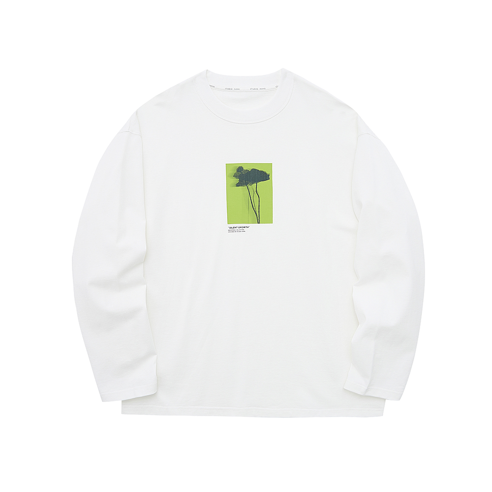 Мужская футболка с длинными рукавами Nans Studio, белый/белый
Мужская футболка с длинными рукавами Nans Studio, белый/белый