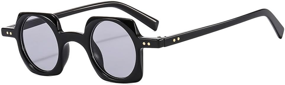 Ретро маленькие квадратные солнцезащитные очки для женщин, модные, с прозрачными круглыми линзами, как у океанских звезд, для мужчин, панк, с заклепками, солнцезащитные очки UV400 WNCKSQ, Black Light Gray
Ретро маленькие квадратные солнцезащитные очки для женщин, модные, с прозрачными круглыми линзами, как у океанских звезд, для мужчин, панк, с заклепками, солнцезащитные очки UV400 WNCKSQ, Black Light Gray