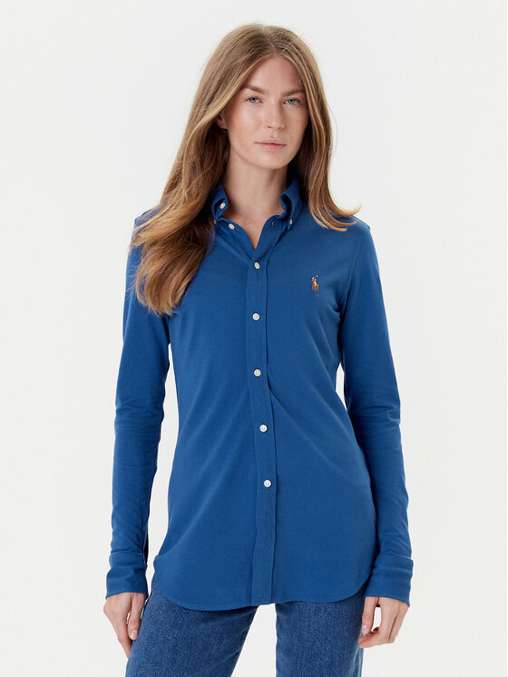 Рубашка slim fit 211924258024 Polo Ralph Lauren, синий
Рубашка slim fit 211924258024 Polo Ralph Lauren, синий