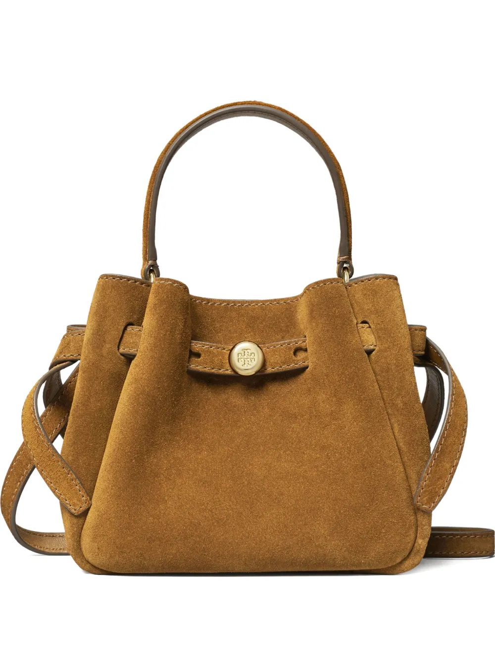 Сумка-тоут Romy размера мини Tory Burch, коричневый
Сумка-тоут Romy размера мини Tory Burch, коричневый