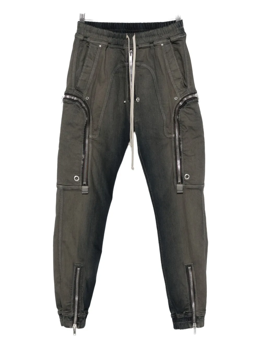 Брюки с застежкой-молнией Rick Owens, серый
Брюки с застежкой-молнией Rick Owens, серый