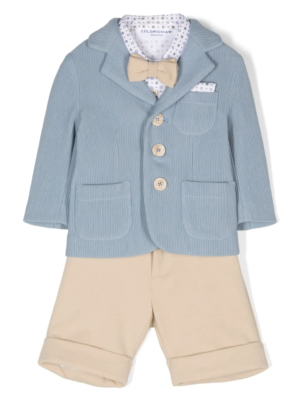 Костюм с однобортным пиджаком Colorichiari, синий
Костюм с однобортным пиджаком Colorichiari, синий