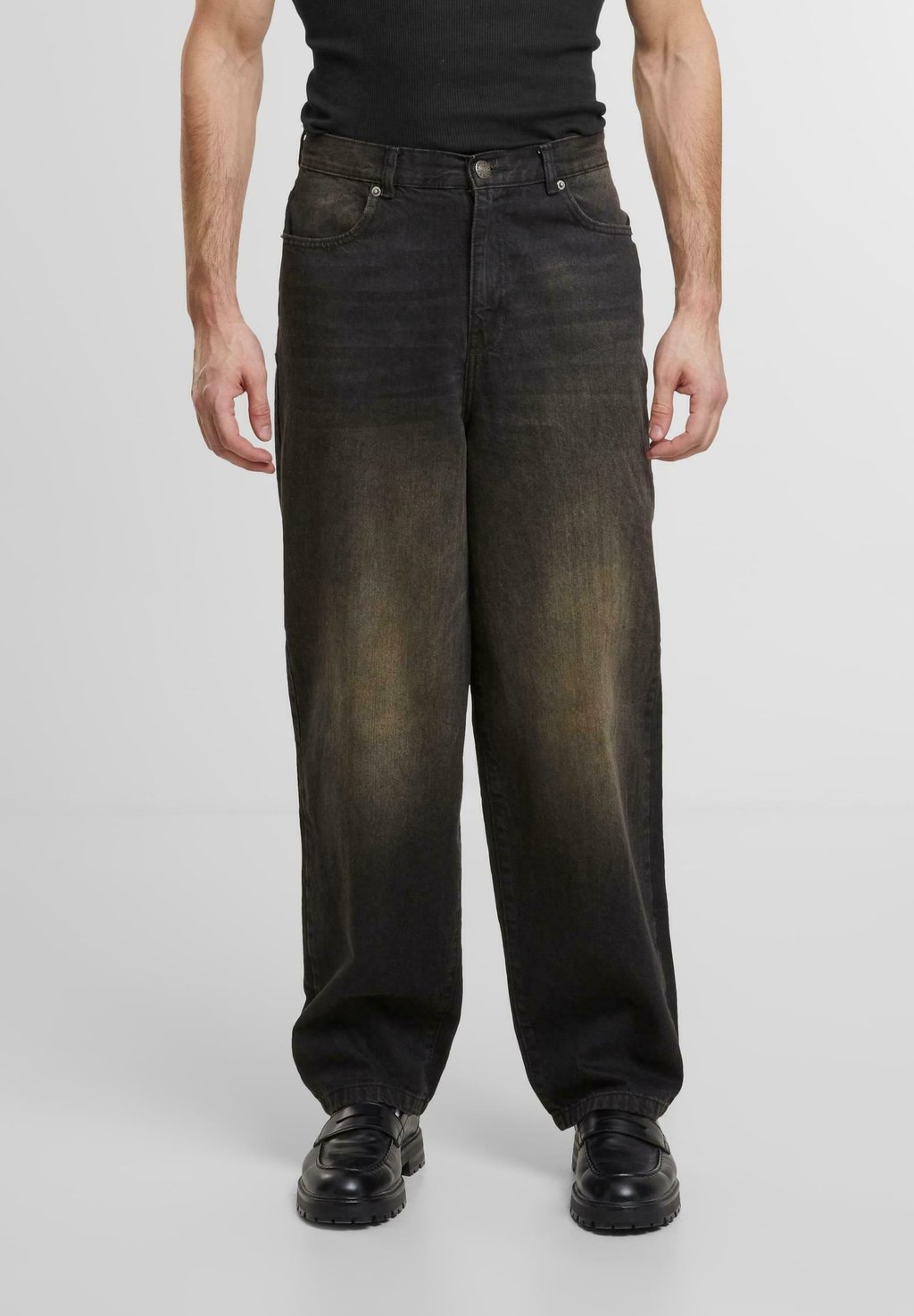 Мешковатые джинсы Urban Classics, черный
Мешковатые джинсы Urban Classics, черный