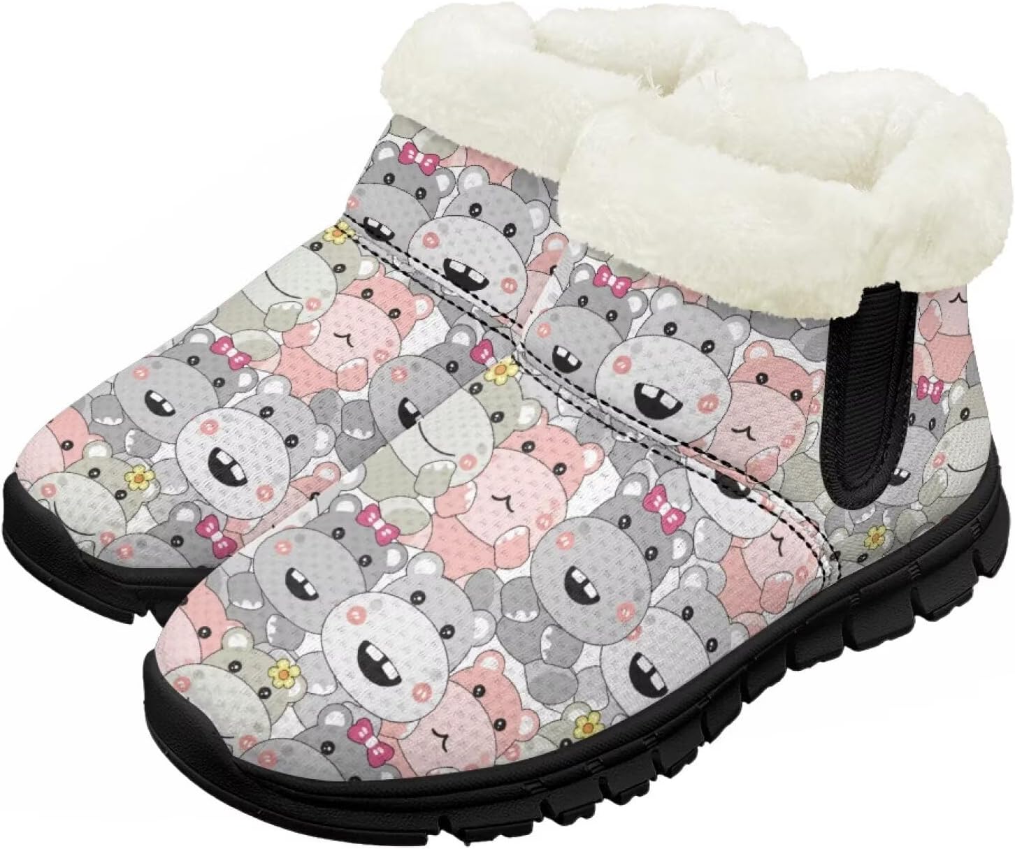 Детские зимние ботинки Chririnla для девочек и мальчиков, нескользящие, с меховой подкладкой, теплые, для улицы, легкие в надевании и снятии, Cartoon Hippo
Детские зимние ботинки Chririnla для девочек и мальчиков, нескользящие, с меховой подкладкой, теплые, для улицы, легкие в надевании и снятии, Cartoon Hippo