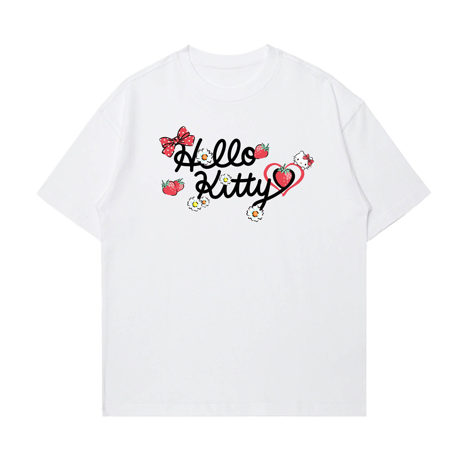 Футболка Hello Kitty SS25 Unisex Sanrio, белый
Футболка Hello Kitty SS25 Unisex Sanrio, белый