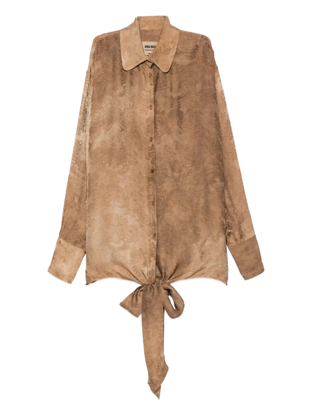 Рубашка с длинными рукавами Uma Wang, нейтральный
Рубашка с длинными рукавами Uma Wang, нейтральный