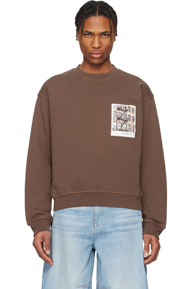 Свитшот с принтом «Бруклин» Helmut Lang, цвет brick
Свитшот с принтом «Бруклин» Helmut Lang, цвет brick