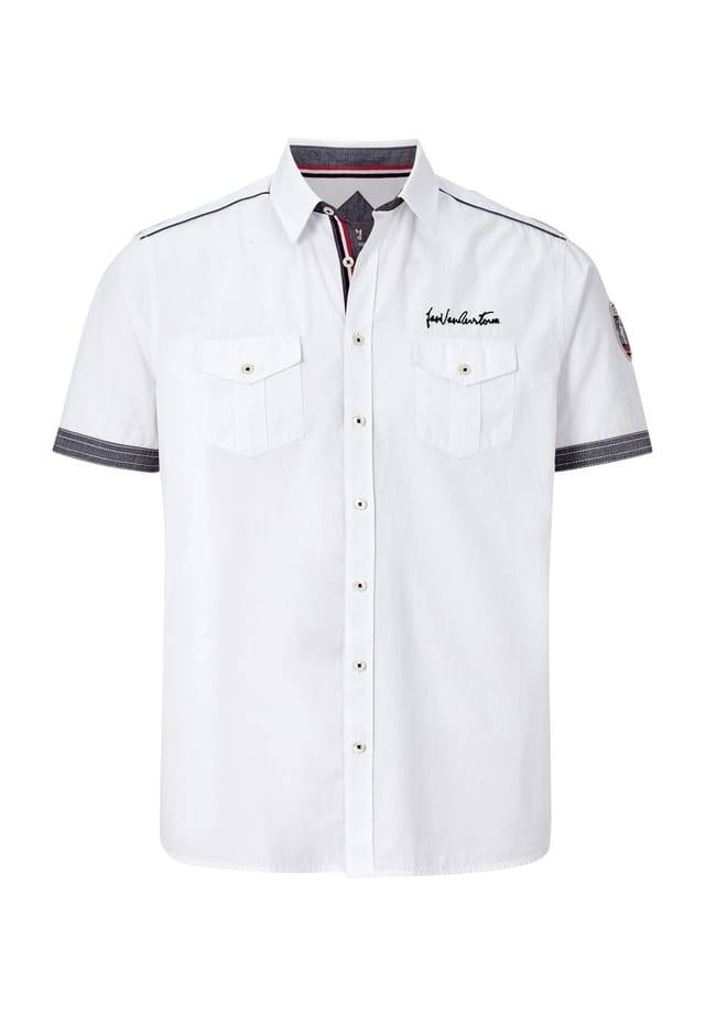 Рубашка с короткими рукавами Jan Vanderstorm, белый
Рубашка с короткими рукавами Jan Vanderstorm, белый