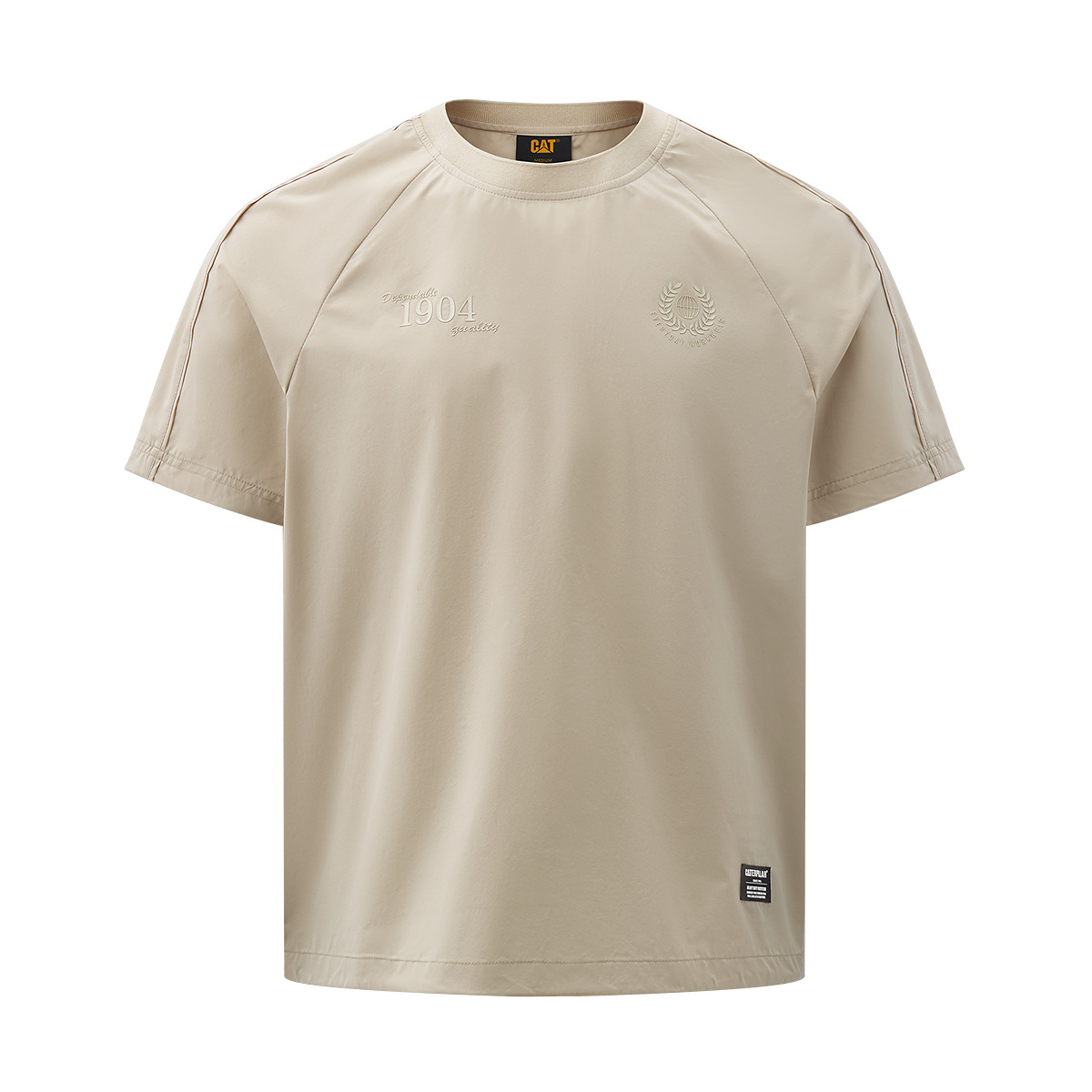 Футболка с рукавом реглан SS25 для женщин CAT, серый хаки
Футболка с рукавом реглан SS25 для женщин CAT, серый хаки