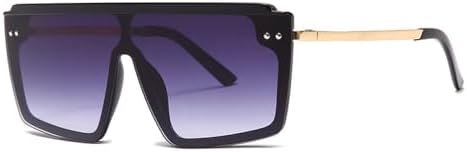 Винтажные модные солнцезащитные очки большого квадратного размера 2027 года для женщин и мужчин. Модные солнцезащитные очки с плоской оправой и защитой от УФ-излучения (UV400) MTZJH, C1
Винтажные модные солнцезащитные очки большого квадратного размера 2027 года для женщин и мужчин. Модные солнцезащитные очки с плоской оправой и защитой от УФ-излучения (UV400) MTZJH, C1