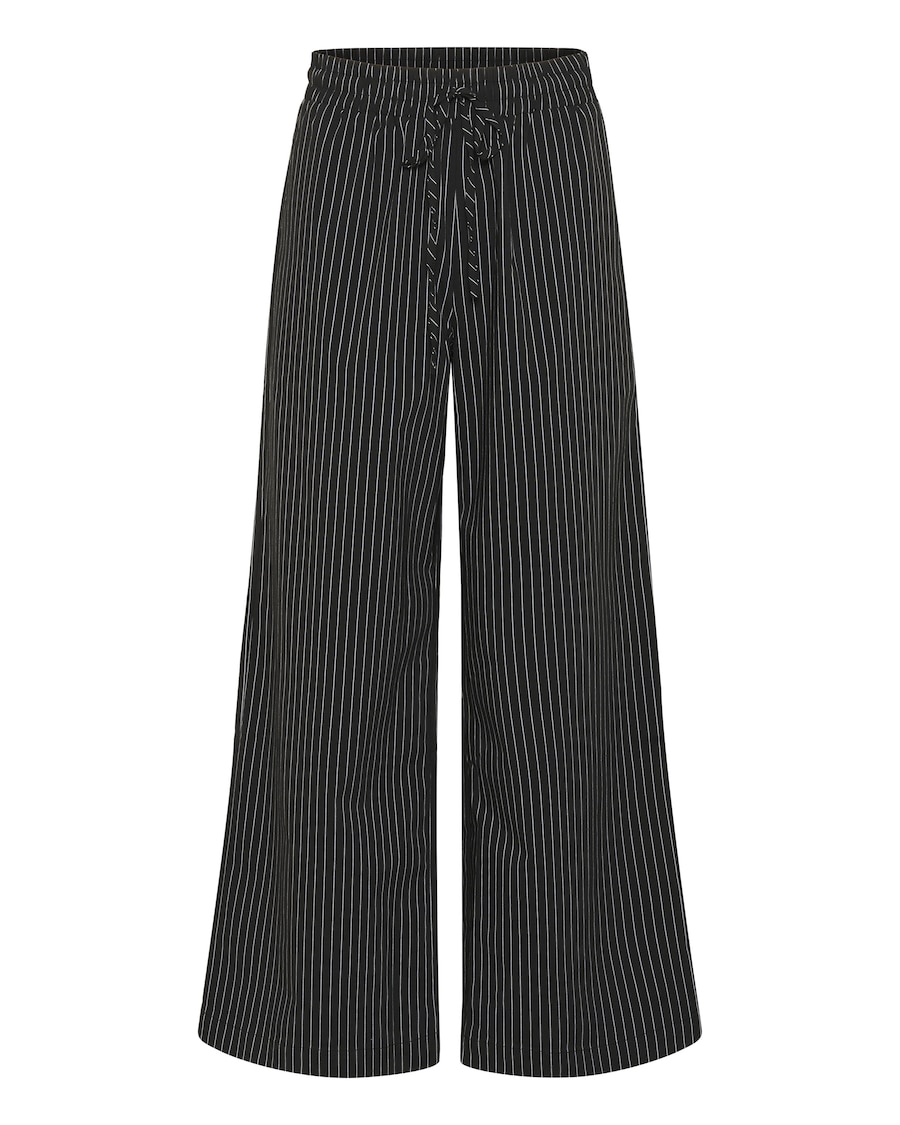 Широкие брюки Kaffe Eliana, черный
Широкие брюки Kaffe Eliana, черный