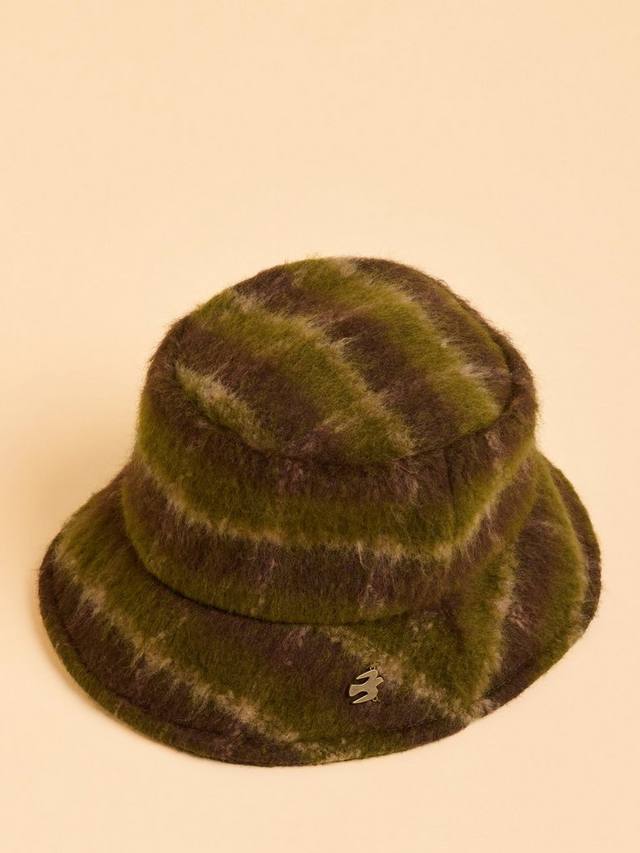 Фетровая шляпа-ведро с клетчатым принтом Frosted Fern Brakeburn
Фетровая шляпа-ведро с клетчатым принтом Frosted Fern Brakeburn