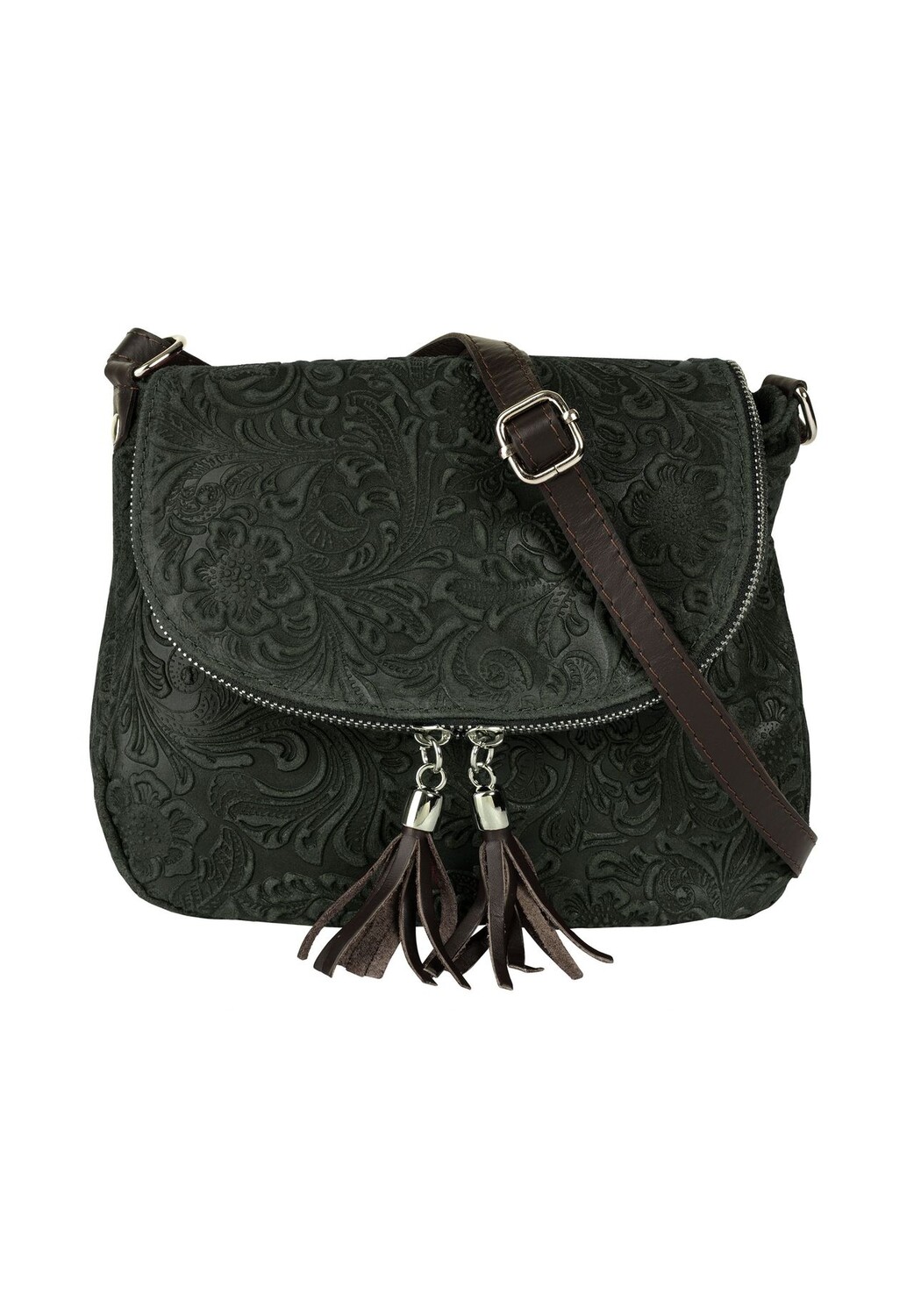 Сумка через плечо, натуральная кожа, производство Италия Samantha Look, цвет Dunkelgrün
Сумка через плечо, натуральная кожа, производство Италия Samantha Look, цвет Dunkelgrün