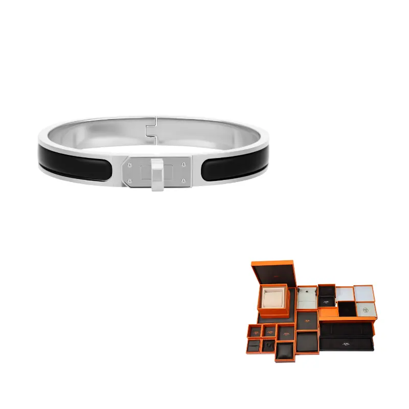 Hermes Металлический браслет с палладиевым покрытием, женский, серебряный
Hermes Металлический браслет с палладиевым покрытием, женский, серебряный