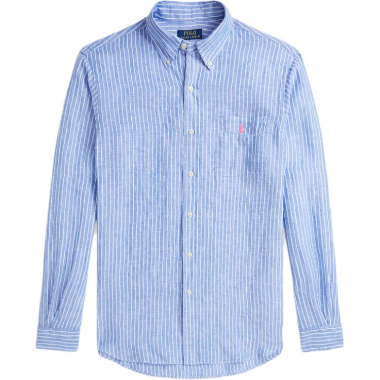 Polo Ralph Lauren Мужская синяя рубашка
Polo Ralph Lauren Мужская синяя рубашка