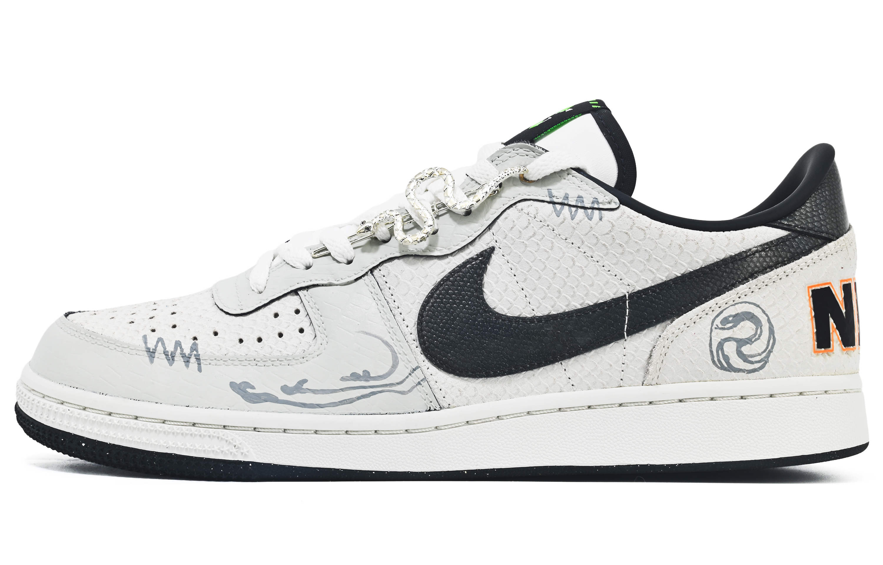 Nike Кроссовки для скейтбординга Terminator с противоскользящим покрытием, износостойкие, мужские, серо-черные
Nike Кроссовки для скейтбординга Terminator с противоскользящим покрытием, износостойкие, мужские, серо-черные