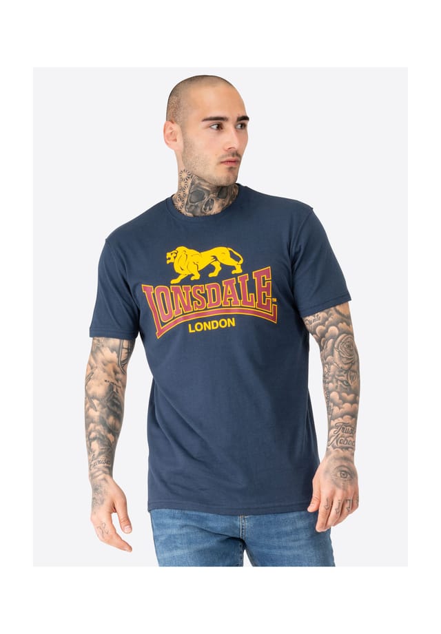 Футболка обычный крой taverham Lonsdale, синий
Футболка обычный крой taverham Lonsdale, синий