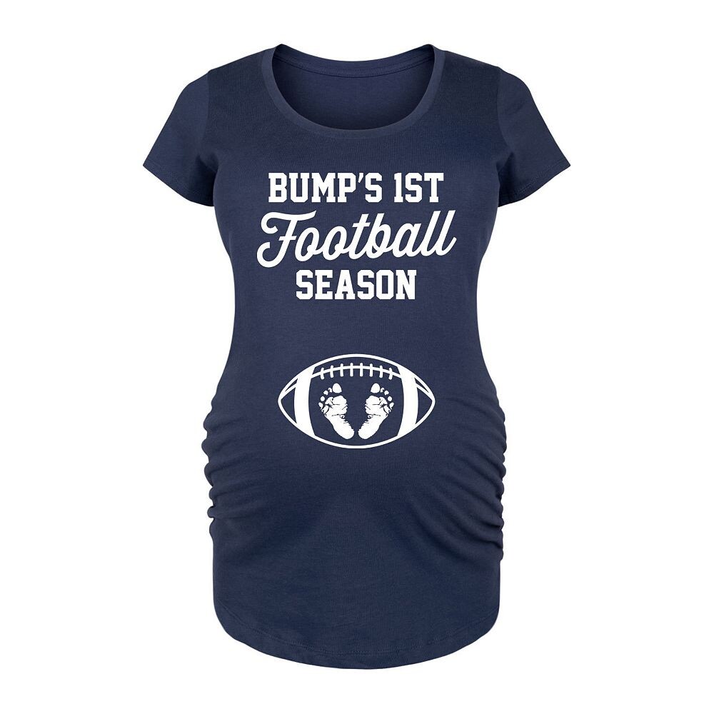 Футболка с рисунком «Maternity Bumps First Football Season» Licensed Character, темно-синий
Футболка с рисунком «Maternity Bumps First Football Season» Licensed Character, темно-синий