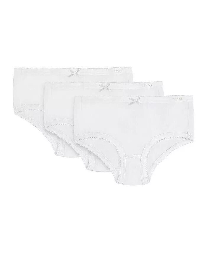 Комплект из 3 однотонных хлопковых трусов для девочек для малышей, для детей Memoi, мультиколор
Комплект из 3 однотонных хлопковых трусов для девочек для малышей, для детей Memoi, мультиколор