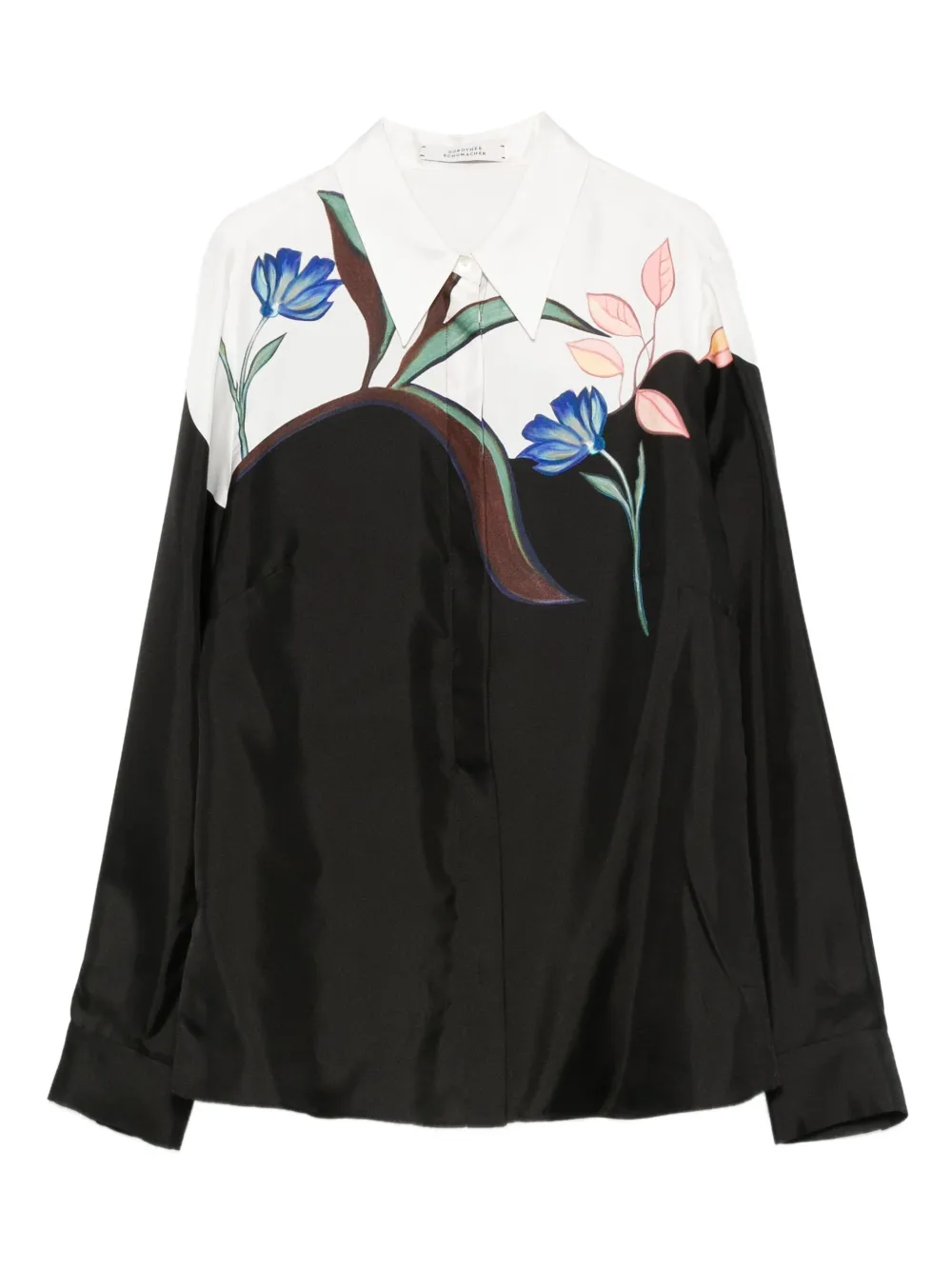 Рубашка с цветочным принтом Dorothee Schumacher, черный
Рубашка с цветочным принтом Dorothee Schumacher, черный