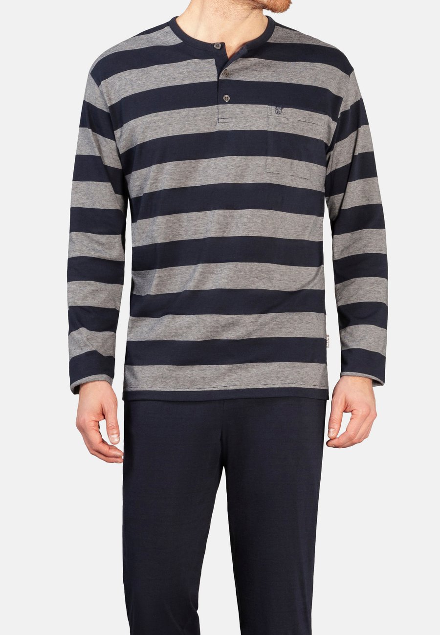 Пижамный комплект Hajo KLIMA LIGHT SET, Marine/Graumelange/Blue
Пижамный комплект Hajo KLIMA LIGHT SET, Marine/Graumelange/Blue