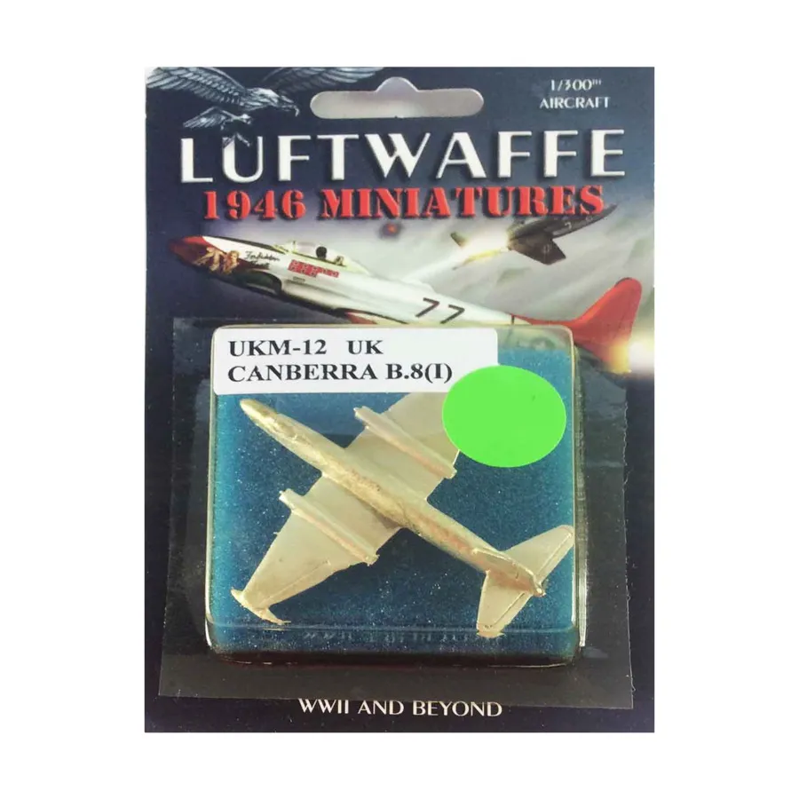Канберра Б-8, Luftwaffe 1946 Miniatures - United Kingdom - Modern (1:300) 
Канберра Б-8, Luftwaffe 1946 Miniatures - United Kingdom - Modern (1:300)