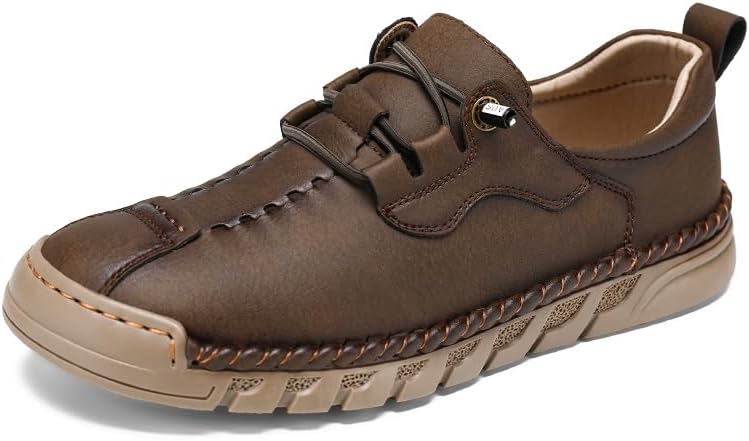 Мужские премиальные модные кожаные низкие кеды, прогулочные туфли, деловые повседневные туфли, сшитая вручную подошва, мягкие, удобные Generic, темно-коричневый
Мужские премиальные модные кожаные низкие кеды, прогулочные туфли, деловые повседневные туфли, сшитая вручную подошва, мягкие, удобные Generic, темно-коричневый