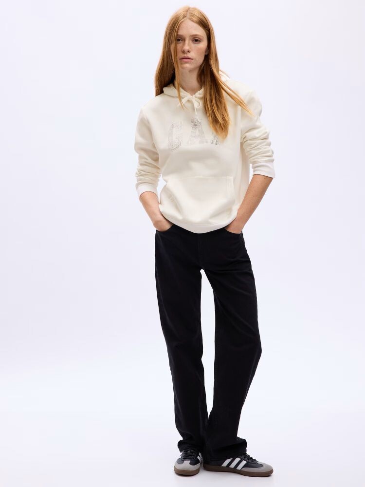 Толстовка с логотипом и флисом Gap, белый
Толстовка с логотипом и флисом Gap, белый