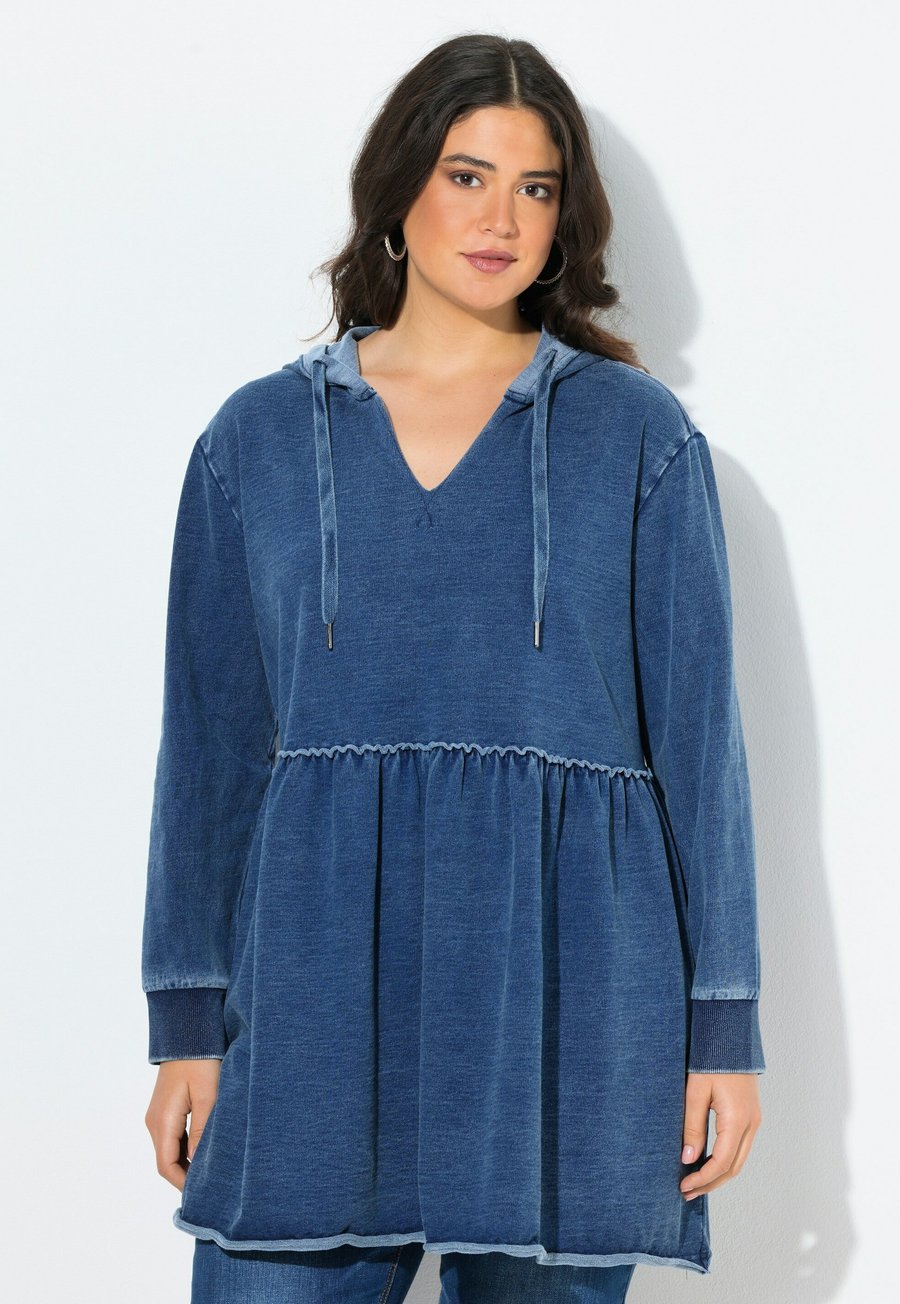 Блуза Ulla Popken Blouse, Indigo Denim/Blue Denim
Блуза Ulla Popken Blouse, Indigo Denim/Blue Denim