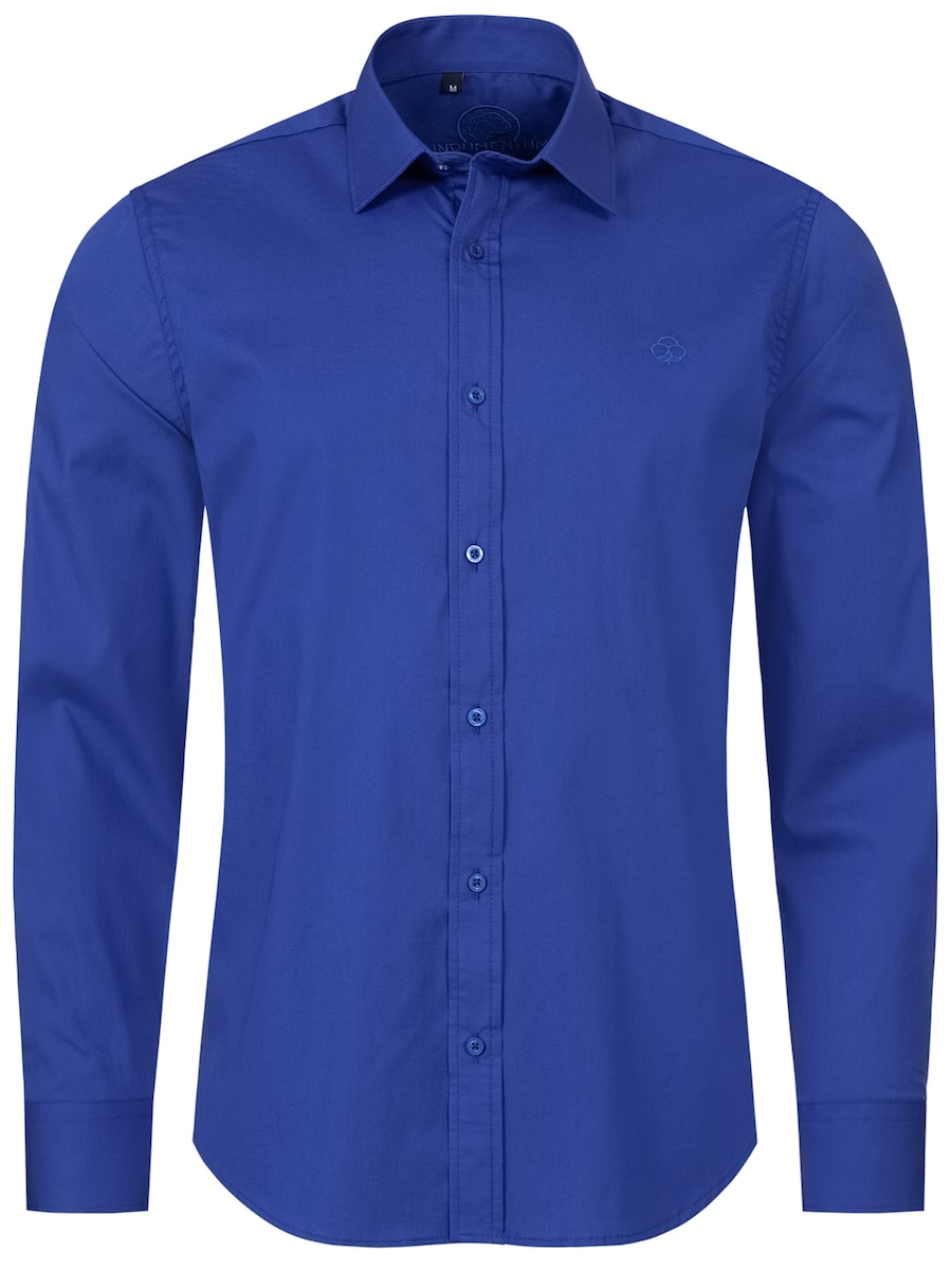 Рубашка Slim Fit на пуговицах Indumentum, Royal Blue
Рубашка Slim Fit на пуговицах Indumentum, Royal Blue