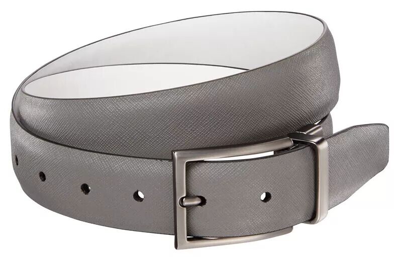 Мужской ремень для гольфа Walter Hagen из гладкой сафьяновой кожи, серый/белый
Мужской ремень для гольфа Walter Hagen из гладкой сафьяновой кожи, серый/белый