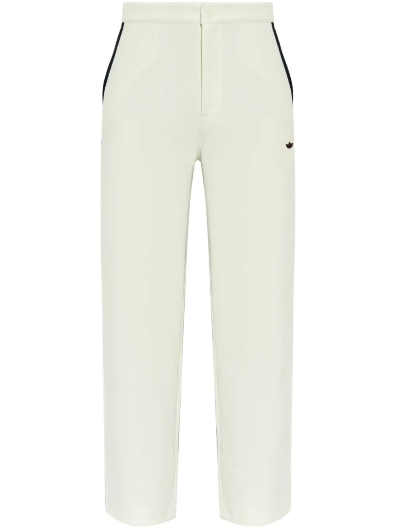 Штаны для тренировок с вышитым логотипом Adidas, белый 
Штаны для тренировок с вышитым логотипом Adidas, белый