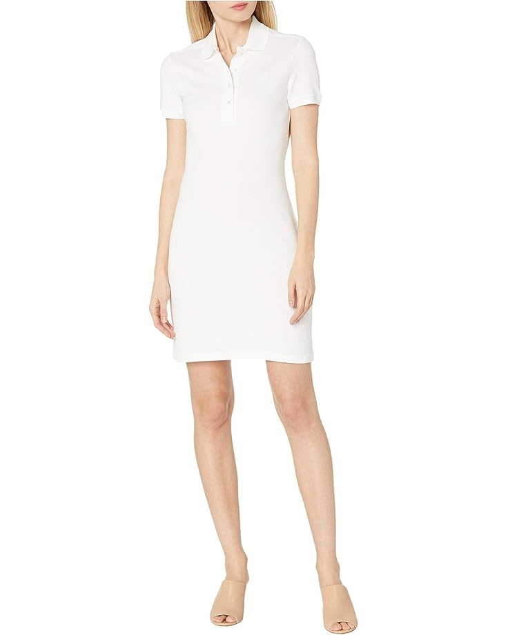 Женское платье Lacoste Short Sleeve Slim Fit Stretch Pique Polo, White
Женское платье Lacoste Short Sleeve Slim Fit Stretch Pique Polo, White